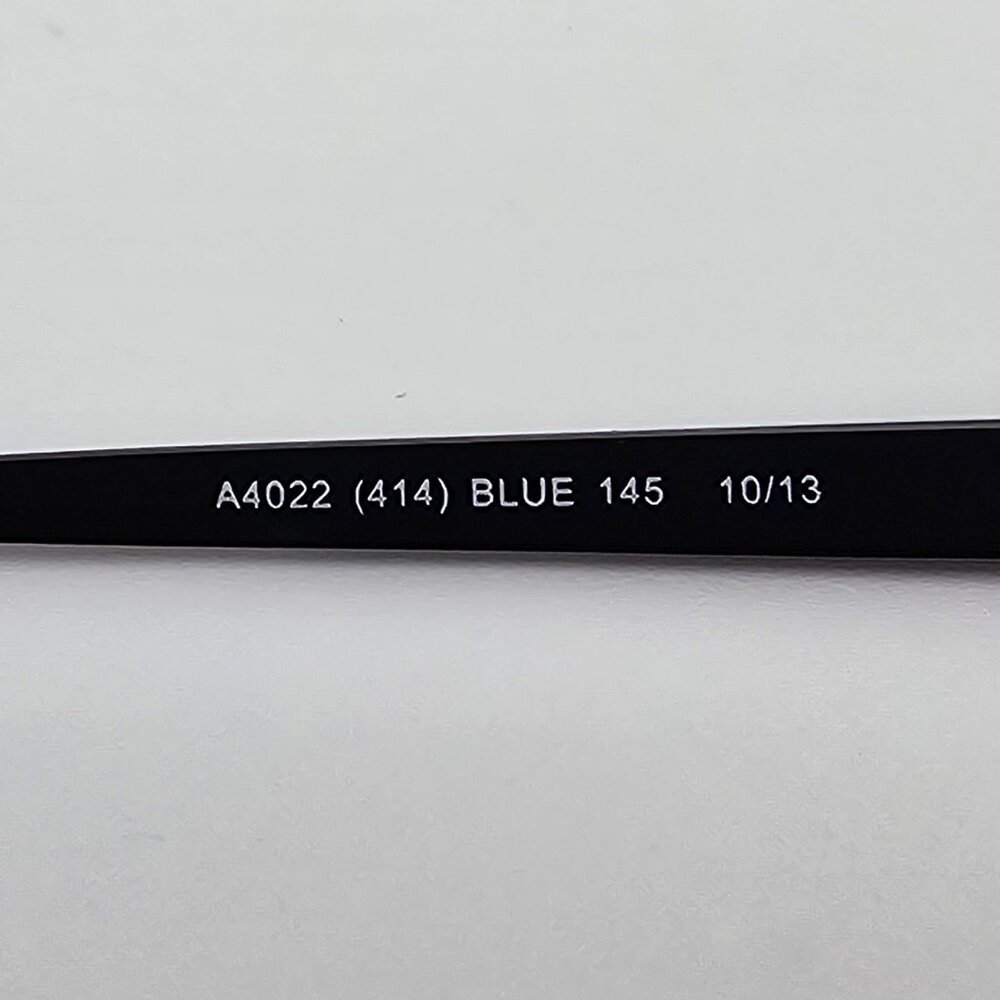 Altair A4022 414 Blue Rectangular Eyeglasses Fram… - image 7